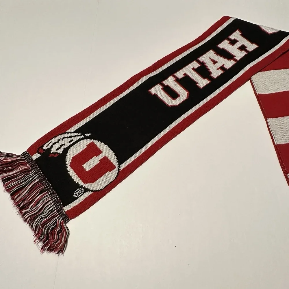 Utah Utes Woven‎ Scarf Unisex Football Sports 56x7